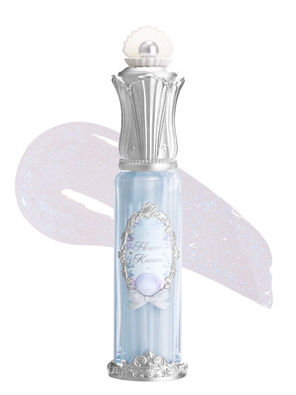💕B12 V Flower Knows Shell's Jewel Collection lip glaze -P06